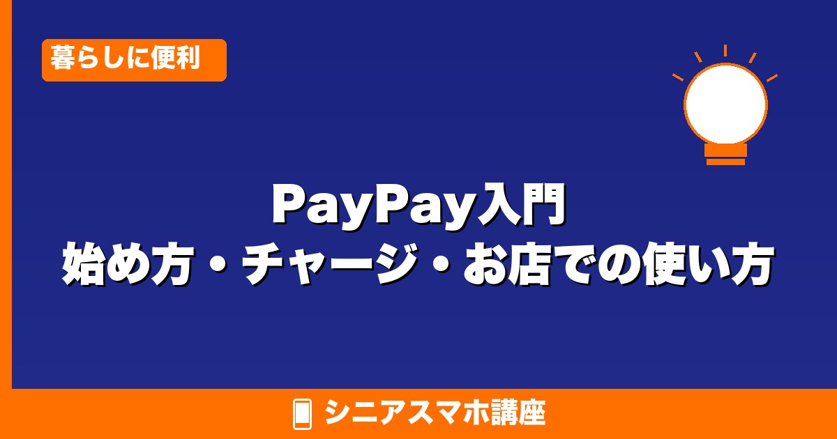 PayPay入門ガイド